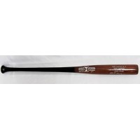 Rod Carew Signed Iron I Wood Pro Model Ace Academy Bat JSA Authenticated