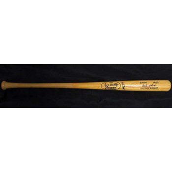 Jack Clark Signed Louisville Slugger Pro Model Bat JSA Authenticated Faded