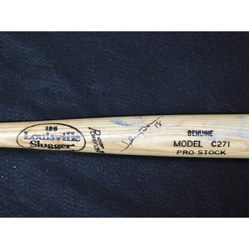 Johnny Damon Signed Louisville Slugger Spring Training Bat JSA Authenticated