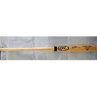 Matt Duffy Tampa Bay Rays Signed Rawlings Pro Model Bat Tristar Authenticated