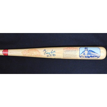 George Kell and Fergie Jenkins Signed Cooperstown Bat JSA Authenticated