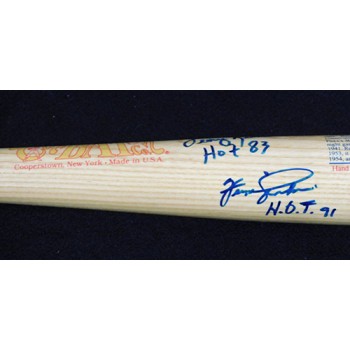 George Kell and Fergie Jenkins Signed Cooperstown Bat JSA Authenticated
