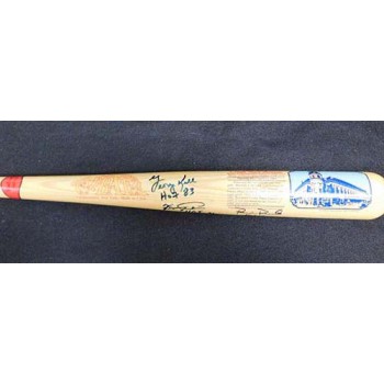 George Kell, Robin Roberts & Fergie Jenkins Signed Cooperstown Bat JSA Authentic