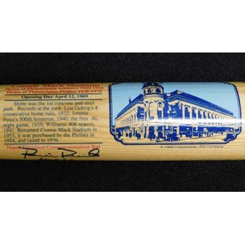 George Kell, Robin Roberts & Fergie Jenkins Signed Cooperstown Bat JSA Authentic