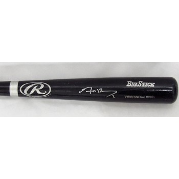 Adam Kennedy Signed Black Rawlings Big Stick Bat JSA Authenticated