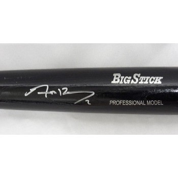 Adam Kennedy Signed Black Rawlings Big Stick Bat JSA Authenticated