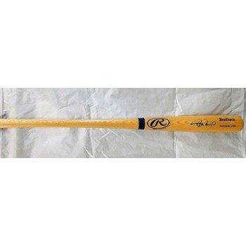 Rafael Palmeiro Signed Rawlings Big Stick Bat JSA Authenticated