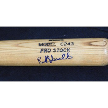 Buck Showalter Signed Louisville Slugger Spring Training Bat JSA Authenticated