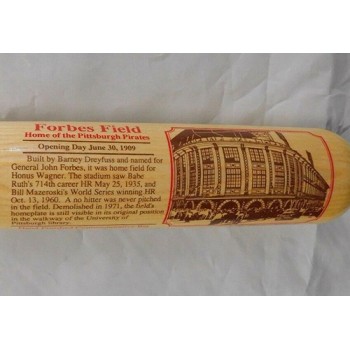 Willie Stargell, Ralp Kiner & Billy Herman Signed Cooperstown Bat JSA Authenticated