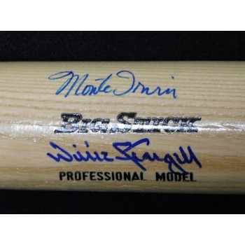 Willie Stargell and Monte Irvin Signed Rawlings Full Size Bat JSA Authenticated
