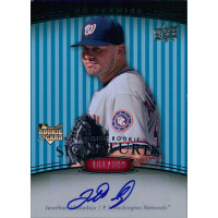 Jonathan Albaladejo Signed 2008 UD Premier Rookie Signatures Card #202 /299 Jonathan Albaladejo Signed 2008 UD Premier Rookie Signatures Card #202 /299