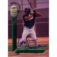 Gordon Amerson Signed 1994 Signature Rookies Baseball Card #73 /7750 Gordon Amerson Signed 1994 Signature Rookies Baseball Card #73 /7750