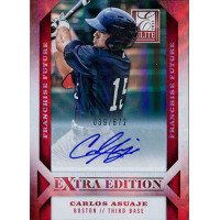 Carlos Asuaje Signed 2013 Elite Extra Edition Franchise Futures Card #53 /672 Carlos Asuaje Signed 2013 Elite Extra Edition Franchise Futures Card #53 /672