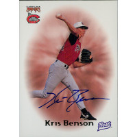 Kris Benson Carolina Mudcats Signed 1998 Best Baseball Card Kris Benson Carolina Mudcats Signed 1998 Best Baseball Card