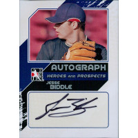 Jesse Biddle Signed 2011 ITG Heroes and Prospects Silver Edition Card #A-JB2 Jesse Biddle Signed 2011 ITG Heroes and Prospects Silver Edition Card #A-JB2
