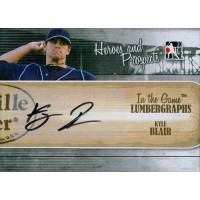Kyle Blair Signed 2011 ITG Heroes and Prospects Lumbergraphs Card #L-KB Kyle Blair Signed 2011 ITG Heroes and Prospects Lumbergraphs Card #L-KB