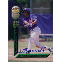 Hiram Bocachia Signed 1994 Signature Rookies Baseball Card #21 /7750 Hiram Bocachia Signed 1994 Signature Rookies Baseball Card #21 /7750