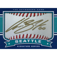 Chasen Bradford Signed Seattle Mariners Custom 2.5x3.5 Card JSA Authenticated Chasen Bradford Signed Seattle Mariners Custom 2.5x3.5 Card JSA Authenticated