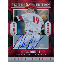 Nick Burdi Signed 2014 Panini Elite Extra Edition Baseball Card /100 #77 Nick Burdi Signed 2014 Panini Elite Extra Edition Baseball Card /100 #77