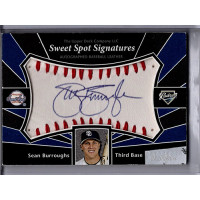 Sean Burroughs Signed 2004 Upper Deck Sweet Spot Signatures Card #SS-SB Sean Burroughs Signed 2004 Upper Deck Sweet Spot Signatures Card #SS-SB