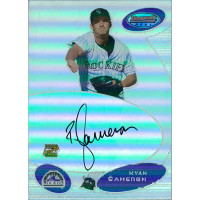 Ryan Cameron Colorado Rockies Signed 2003 Bowman's Best Card #BB-RC Ryan Cameron Colorado Rockies Signed 2003 Bowman's Best Card #BB-RC