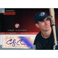 Chip Cannon Signed 2005 Topps Pristine Personal Endorsements Card #PEU-CC /247 Chip Cannon Signed 2005 Topps Pristine Personal Endorsements Card #PEU-CC /247