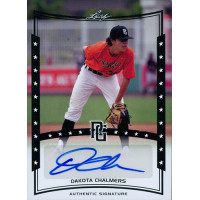 Dakota Chalmers Signed 2014 Leaf Perfect Game Baseball Card #A-DC1 Dakota Chalmers Signed 2014 Leaf Perfect Game Baseball Card #A-DC1