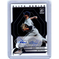 Jake Cousins Brewers Signed 2022 Donruss Optic Elite Series Card #ESS-JC Jake Cousins Brewers Signed 2022 Donruss Optic Elite Series Card #ESS-JC