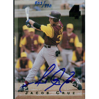 Jacob Cruz Signed 1994 Classic Games 4 Sport Baseball Card /990 Jacob Cruz Signed 1994 Classic Games 4 Sport Baseball Card /990