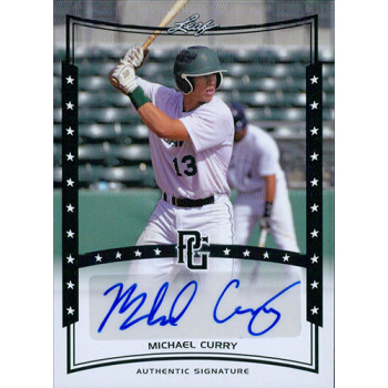 Michael Curry Signed 2014 Leaf Perfect Game Baseball Card #A-MC3