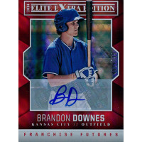 Brandon Downes Signed 2014 Panini Elite Extra Edition Baseball Card /799 #9 Brandon Downes Signed 2014 Panini Elite Extra Edition Baseball Card /799 #9