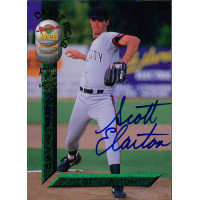 Scott Elarton Signed 1994 Signature Rookies Baseball Card #24 /7750 Scott Elarton Signed 1994 Signature Rookies Baseball Card #24 /7750