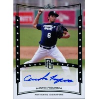 Austin Figueroa Signed 2014 Leaf Perfect Game Baseball Card #A-AF1