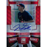 Joe Gardner Signed 2010 Donruss Elite Extra Edition Baseball Card /819 #171 Joe Gardner Signed 2010 Donruss Elite Extra Edition Baseball Card /819 #171