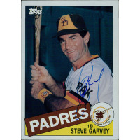 Steve Garvey San Diego Padres Signed 1985 Topps Jumbo Card #26 JSA Authenticated Steve Garvey San Diego Padres Signed 1985 Topps Jumbo Card #26 JSA Authenticated