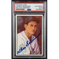 Charlie Gehringer Tigers Signed 1983 Big League Card #7 PSA Authenticated