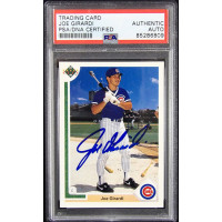 Joe Girardi Chicago Cubs Signed 1991 Upper Deck Card #113 PSA Authenticated