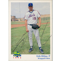 Erik Hiljus Kingsport Mets Signed 1992 Classic Best Card #13 JSA Authentic Erik Hiljus Kingsport Mets Signed 1992 Classic Best Card #13 JSA Authentic