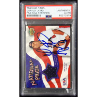 Gerald Laird Signed 2004 SP Prospects USA Baseball National Pride #NPJ-GL PSA