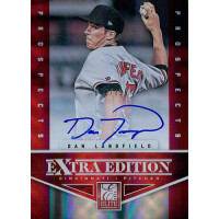 Dan Langfield Signed 2012 Panini Elite Extra Edition Baseball Card /799 #173 Dan Langfield Signed 2012 Panini Elite Extra Edition Baseball Card /799 #173