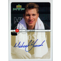 Mike Lincoln Minnesota Twins Signed 1999 Upper Deck MVP Pro Sign Card #ML Mike Lincoln Minnesota Twins Signed 1999 Upper Deck MVP Pro Sign Card #ML