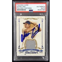 Adam Lind Signed 2013 Topps Allen & Ginter's Relic Card #AGFR-AL PSA Authentic