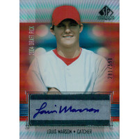 Louis Marson Philadelphia Phillies Signed 2004 Upper Deck SP Prospects Card #392 Louis Marson Philadelphia Phillies Signed 2004 Upper Deck SP Prospects Card #392