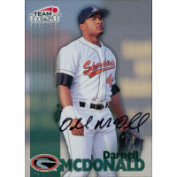 Darnell McDonald Signed 1999 Team Best Rookie Autographs Card #40 Darnell McDonald Signed 1999 Team Best Rookie Autographs Card #40