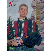 Tony McKnight Signed 1995 Classic Five Sport Autographs Card #119 Tony McKnight Signed 1995 Classic Five Sport Autographs Card #119