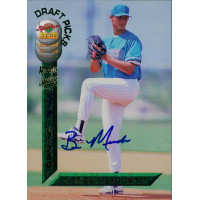 Brian Meadows Signed 1994 Signature Rookies Baseball Card #60 /7750 Brian Meadows Signed 1994 Signature Rookies Baseball Card #60 /7750