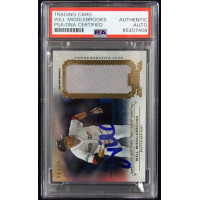 Will Middlebrooks Signed 2013 Topps Tribute Cuts Relics Card #CC-WMI PSA Authen