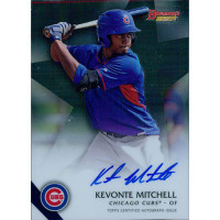 Kevonte Mitchell Chicago Cubs Signed 2015 Bowman's Best of '15 Card #B15KM Kevonte Mitchell Chicago Cubs Signed 2015 Bowman's Best of '15 Card #B15KM