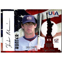 Hunter Morris Signed 2007 USA Baseball Junior Jersey Signature Black /295 #AJ-24 Hunter Morris Signed 2007 USA Baseball Junior Jersey Signature Black /295 #AJ-24