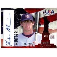 Hunter Morris Signed 2007 USA Baseball Junior Signature Blue Ink /275 #A-23 Hunter Morris Signed 2007 USA Baseball Junior Signature Blue Ink /275 #A-23